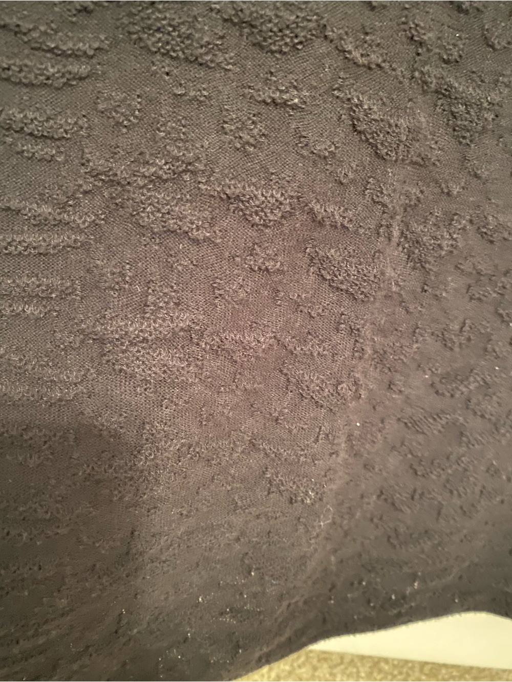 Lisa Todd Black Knit Top with Hello Weekend - Picture 7 of 7